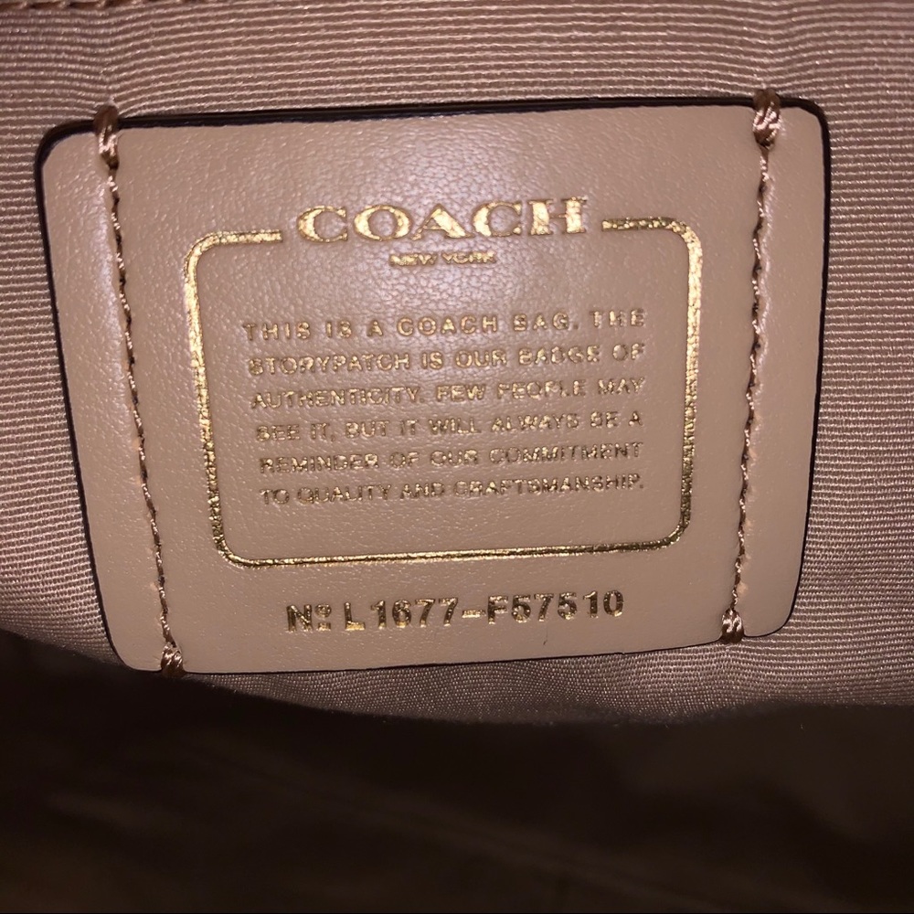 Coach Beige Snake Patchwork Ava Tote & Wallet NWT - Picture 8 of 14